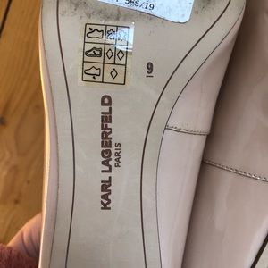 Karl Lagerfeld | Shoes | Nwt Karl Lagerfeld Nude Patent Leather Heels 9